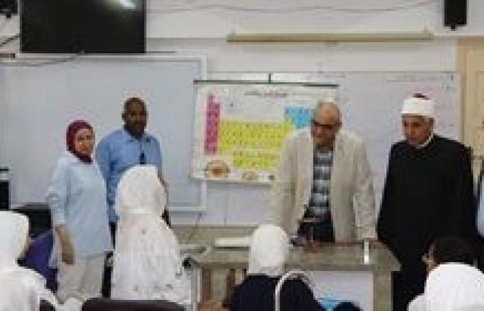 محافظ القليوبية يتفقد المعاهد الأزهرية ببنها في بداية العام الدراسي الجديد