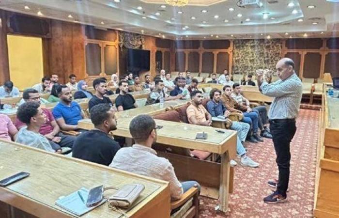 استمرار فعاليات اليوم الثالث للدورتين  التدريبيتين بعنوان "الاصابات الرياضية"
