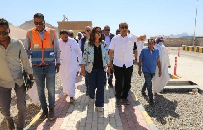 وزيرة التنمية المحلية تشدد على سرعة تسليم المدفن الصحى بجنوب سيناء وتشغيله خلال أسبوع