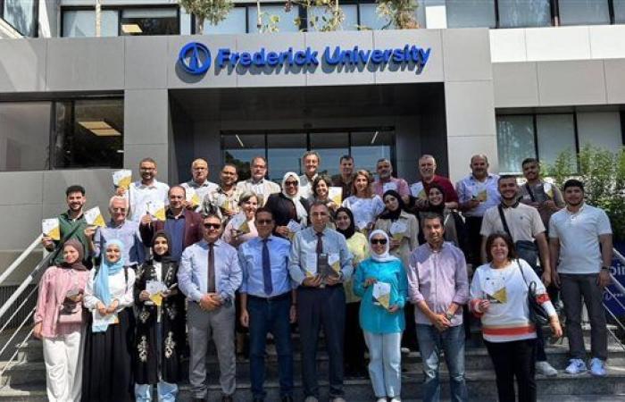 جامعة قناة السويس تشارك في الاجتماع الإداري لمشروع ICT4EDU بقبرص