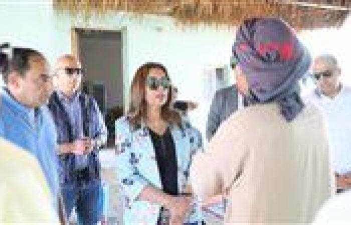 وزيرة التنمية المحلية تبحث حلول مشكلات أهالي وادي مجيرح بمدينة دهب