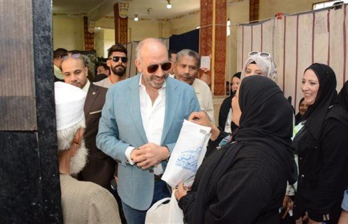 النائب حسام المندوه ينظم قافلة طبية مجانية جديدة في بولاق الدكرور استفاد منها 2500 مواطن بالكشف والعلاج المجاني