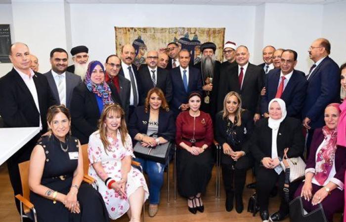 وزير الخارجية يلتقي الجالية المصرية في نيويورك