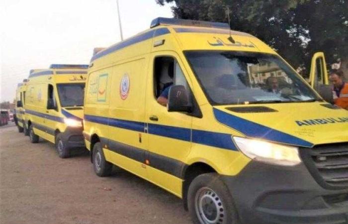 الصحة: الدفع بـ26 سيارة إسعاف إلى موقع حريق بمصنع ملابس في محافظة الغربية