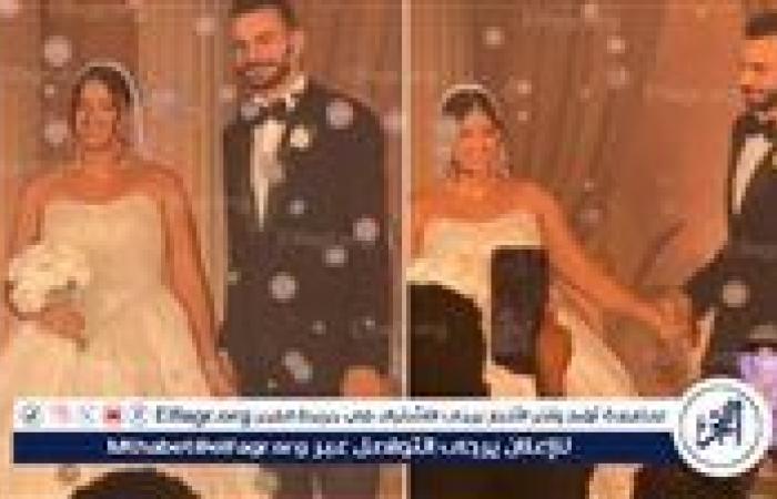 بيومي فؤاد يشعل السوشيال ميديا بزفاف نجله وسط حضور فني ضخم