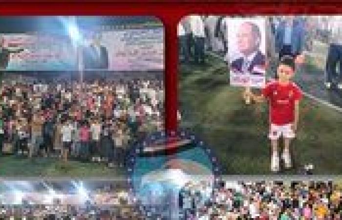 استقبال حاشد للأمين العام لحزب مستقبل وطن في الشرقية وسط حضور جماهيري كبير