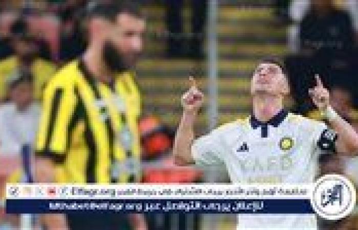 عاجل.. النصر يتصدر الدوري السعودي بثنائية في الاتحاد