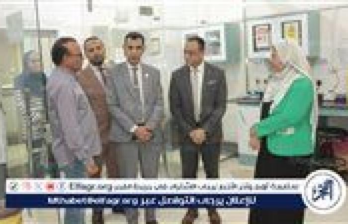 تفاصيل زيارة مدير البنك القومي للمعامل بالمجلس الأعلى للجامعات لجامعة أسيوط اليوم