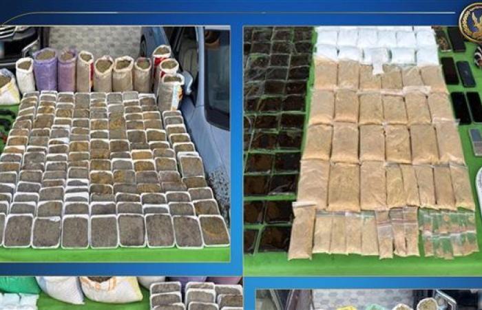 خلال أسبوع.. الداخلية تطيح بإمبراطوريات المخدرات وتضبط سمومًا بـ6 مليارات جنيه|صور