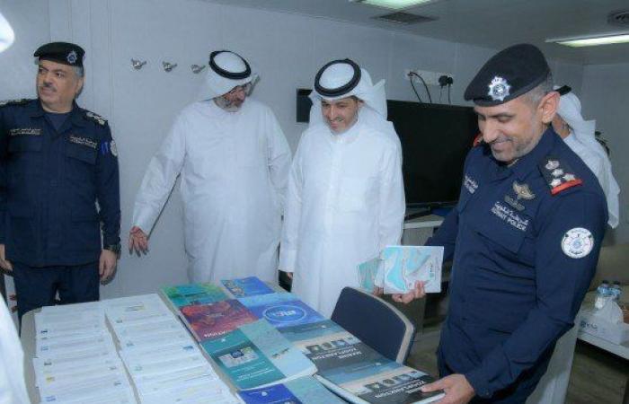 معهد الكويت للأبحاث و خفر السواحل يبحثان سبل تعزيز التعاون في مجال علوم البحار