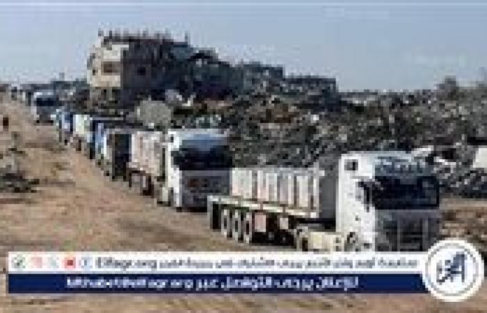 القاهرة الإخبارية: دفعات جديدة من المساعدات تغادر الأراضي المصرية لغزة
