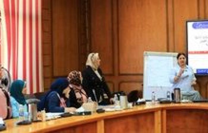 اطلاق برنامج تدريبي لتأهيل المقيمين على منظومة التميز الحكومي بجامعة كفر الشيخ