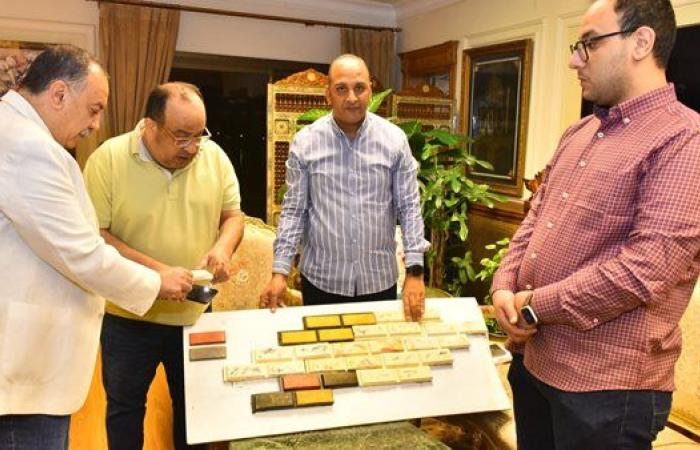 محافظ أسيوط يشيد بابتكار محلي في مجال الديكور يختصر الوقت ويخفض التكاليف