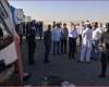 مصرع شقيقان في حادث تصادم واشتعال 3 سيارت أعلى طريق الكريمات