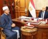 محافظ كفر الشيخ يبحث مع رئيس المنطقة الأزهريّة الجديد عددا من ملفات التعليم الأزهرى