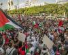 مظاهرة حاشدة وسط فيينا لدعم القضية الفلسطينية ورفض تهجير سكان قطاع غزة